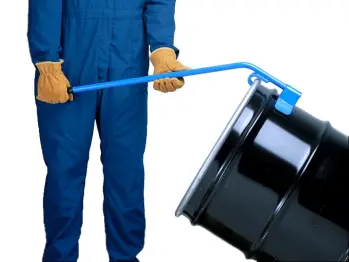 Drum Upender to lift a rimmed drum